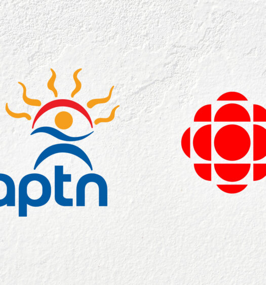 APTN - CBC/Radio-Canada logos