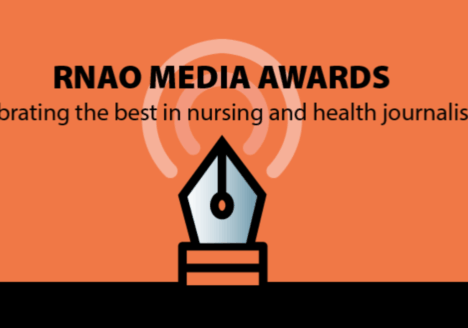 RNAO Media Awards: Celebrating the best in nursing and health journalism