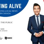 Staying Alive Preserving Local News in Canada Episode 5 Engaging the public Winston Sih with Shireen Ahmed Supported by the Creative School at Toronto Metropolitan University and J-Source