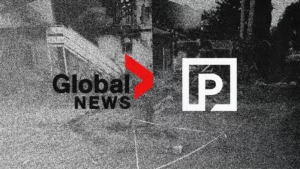 Global News and Postmedia logos