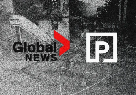 Global News and Postmedia logos